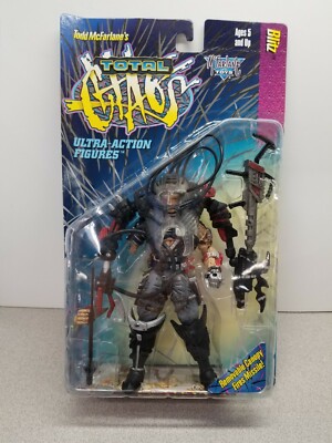McFarlane Toys Total Chaos Series 2 BLITZ Ultra Action Figure - 1996 Damaged Box