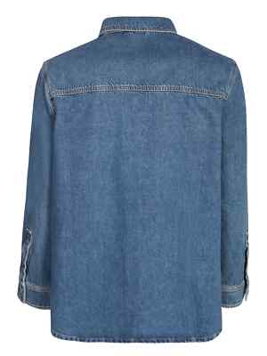 Pre-owned Burberry Denim Shirt In Blue