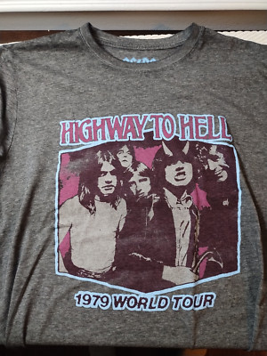 Lucky Brand  - AC/DC Highway to Hell -  Men's T-Shirt - Medium