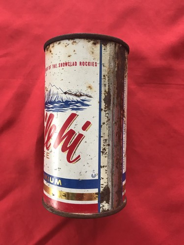 Mile Hi Flat Top Beer Can As Produced By Tivoli Brewing Co., Denver, CO