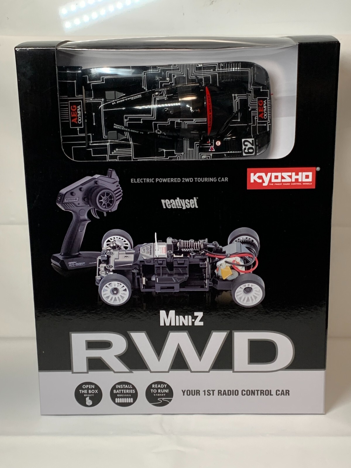 Kyosho Mini-Z MR-03 RWD Sauber Mercedes C9 1988 #62 LM