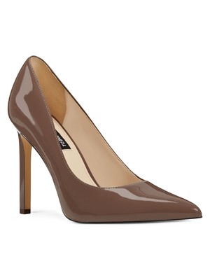 

Женские коричневые туфли без шнуровки NINE WEST Comfort Tatiana3 с острым носком на шпильке, 9,5 Вт, Коричневый, WNTATIANA3