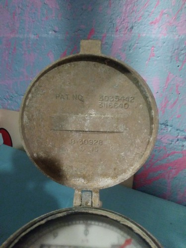 Vintage Brass Badger Meter Steampunk
