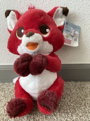 Disney Parks Baby Tod Babies Plush 10'' Fox and Hound Animal NEW