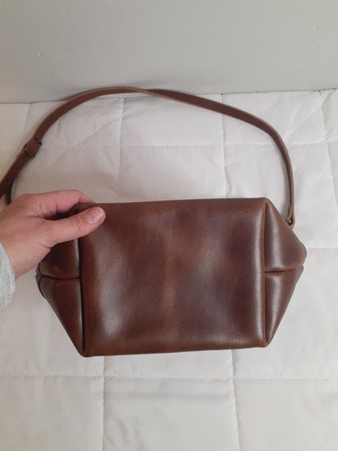 Wood & Faulk Canvas And Leather Field Bag