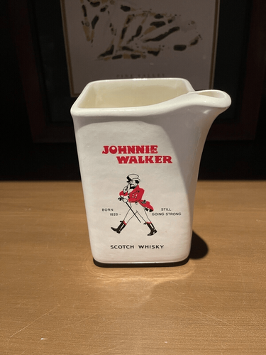 Vintage Johnnie Walker Pitcher Wade PDM England Barware