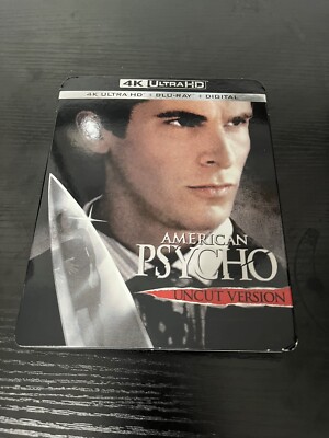 American Psycho (Ultra HD, 2000) with slipcover