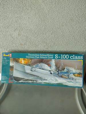  Deutsches Schnellboot German Fast Attack Craft S-100 Class 1/72 Revell