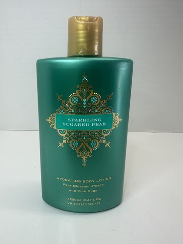 RARE Victoria's Secret SPARKLING SUGARED PEAR Hydrating Body