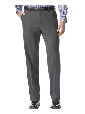 

DOCKERS Мужские серые эластичные брюки классического кроя, Серый, 478740004