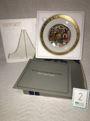 Hans Christian Andersen The Nightingale 1975 Pauline Ellison Decorative Plate *2