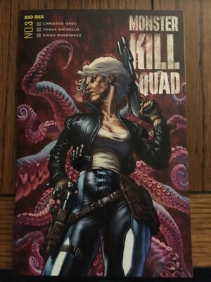 Monster Kill Squad #3 Lewis LaRosa Variant Cover Bad Idea Comics November 2021