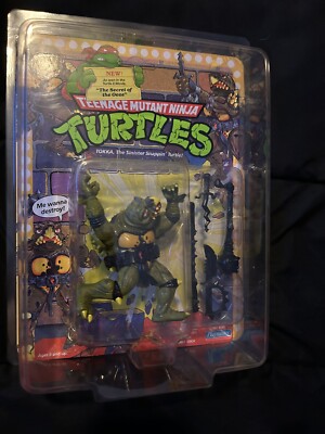 MOC 1991 Tokka Unpunched Playmates Teenage Mutant Turtles TMNT With Toy Shield