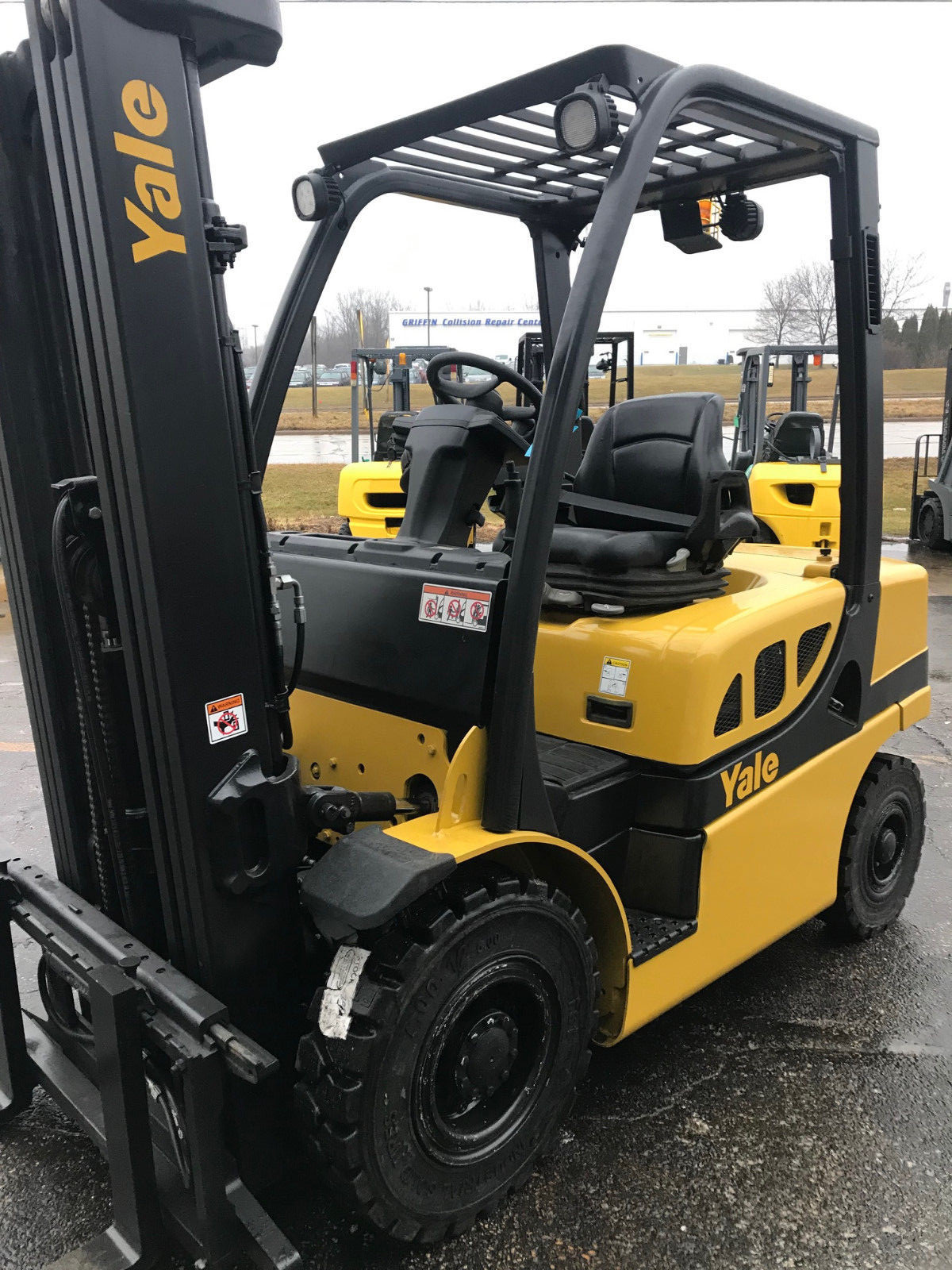 YALE PNEUMATIC 5000 LB DIESEL FORKLIFT