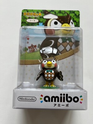 Animal Crossing Blathers Amiibo New Factory Sealed Region FREE OOP Futa