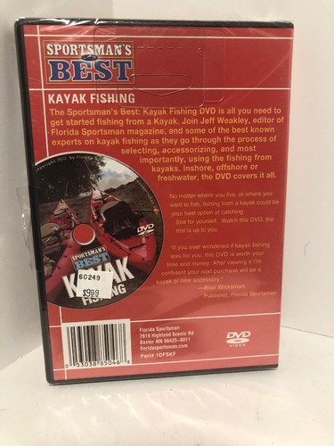 SPORTSMANS BEST: KAYAK FISHING DVD- Rigging & Fishing from your Kayak~ NEW
