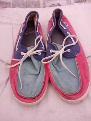 VANS Surf Siders Mens Size 8.5Boat 