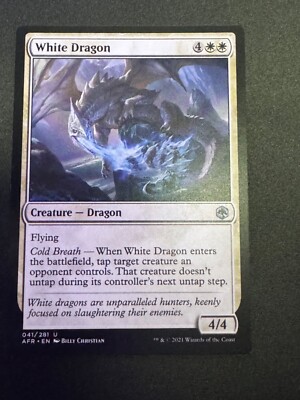MTG White Dragon - Adventures in the Forgotten Realms 041/281 Regular Uncommon