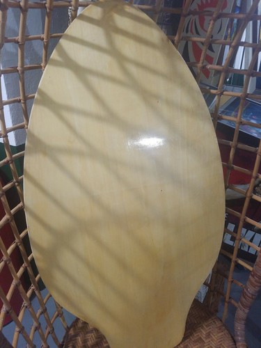 2007 SKIM LIZARD WOOD WAKE BOOGIE BOARD HAWAIIAN FLORAL 35x20