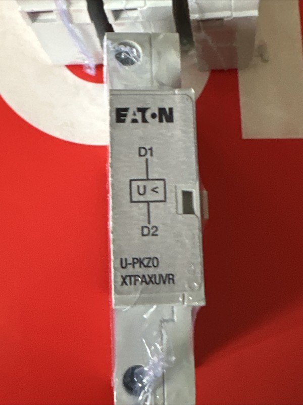 Eaton DÃ©Clencheur Ã  Minimum De Tension U-Pkz0/Xtpaxuvr Awg 18-16