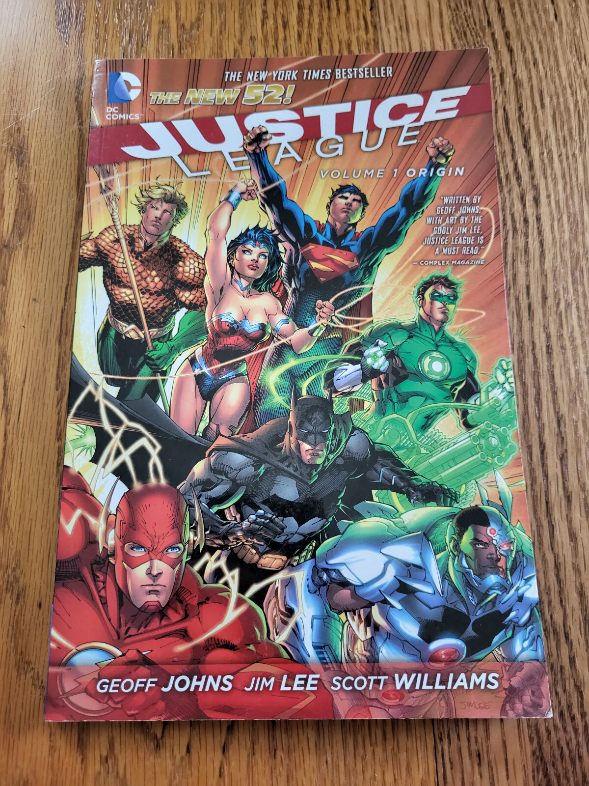 DC Comics Justice League - Origin by Geoff Johns (Trade Paperback