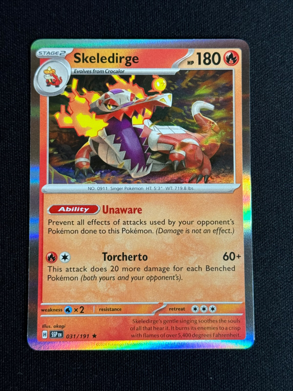 HOW HIGH❗️ Skeledirge [Reverse Holo] #31 Prices | Pokemon Surging