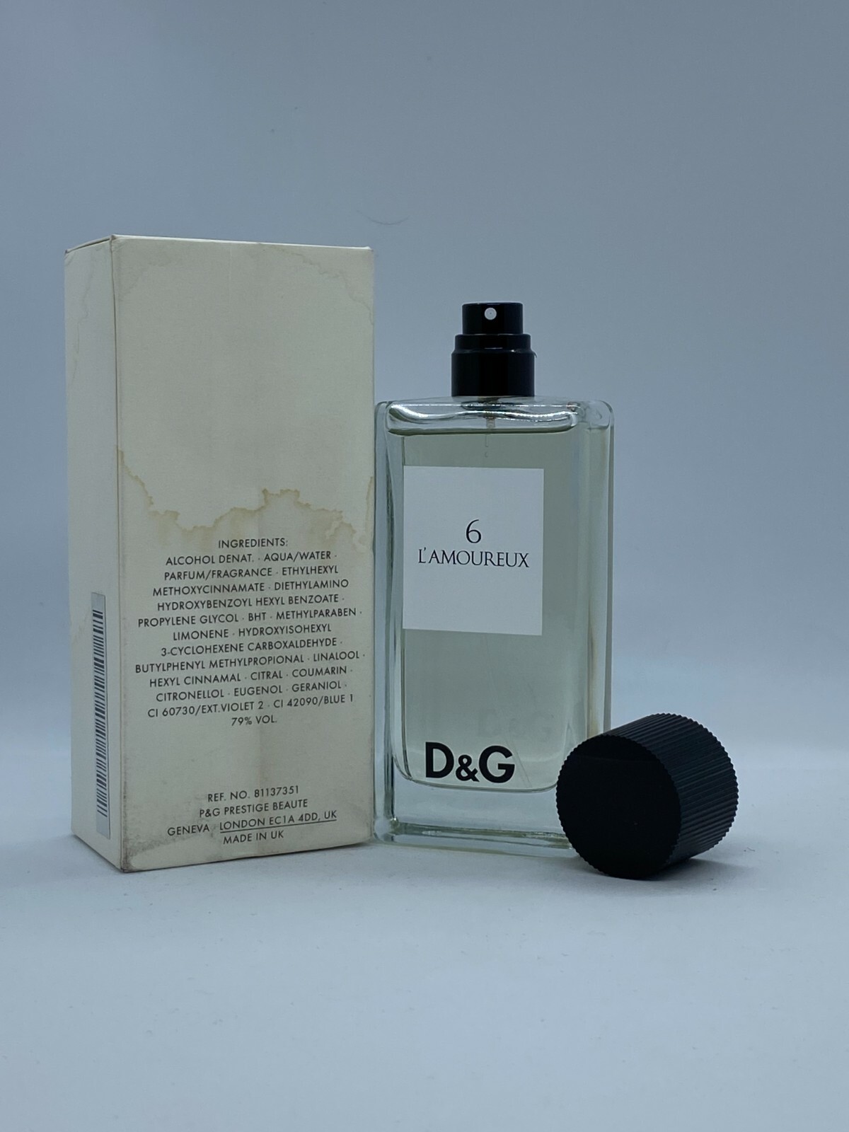 d&g 6 l amoureux edt 100ml
