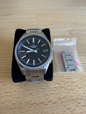 Casio Oceanus OCW-T200S-1AJF Bluetooth Men's Watch - Blue Dial