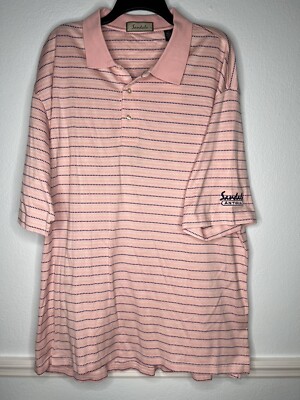 Sandals Resorts Antigua Polo Shirt Golf Mens XL New NWT Vintage 90s Y2K Logo