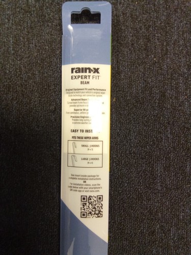 2 Rain-X 840015 B-24-1 Expert Fit Beam Blade Technology B-24-1 (2 Packs of 1)