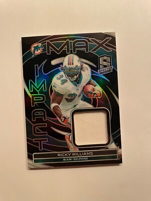 2023 Spectra Ricky Williams Max Impact /99 #CEM-NCA Miami Dolphins #MI-RWI