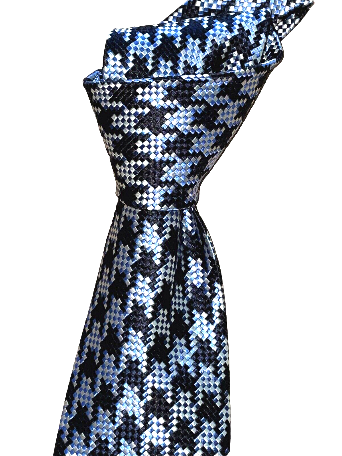 【関税＆送料込み】Tom Ford Houndstooth-Pattern Silk Tie Ac TOM FORD Men's Vertical Houndstooth Silk Tie | Neiman Marcus