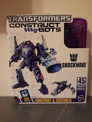Hasbro Transformers Construct Bots Shockwave NEU