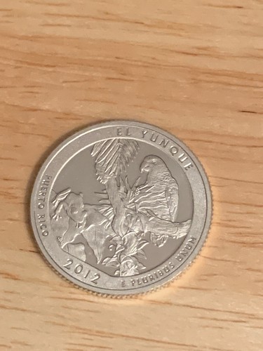 2012-S SILVER GEM Proof  Deep Cameo  US  Park Quarter (EL YUNQUE) 90% SILVER