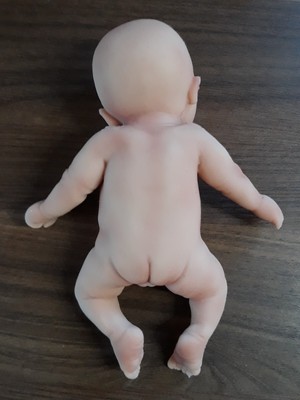 NEW Made in USA 6" Micro Preemie Full Body Silicone Baby Boy Doll Gabriel