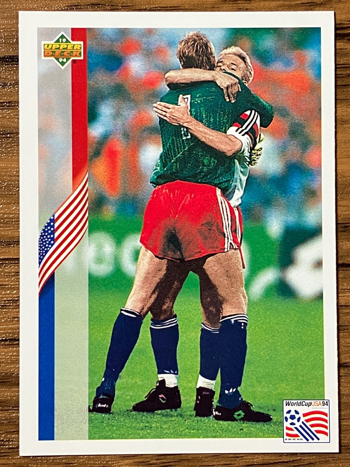 Upper Deck 1994 World Cup USA Soccer Card #276 England Free