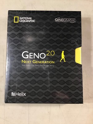 National Geographic Geno 2.0 Next Generation, Helix DNA Kit EXP: 07-19-19