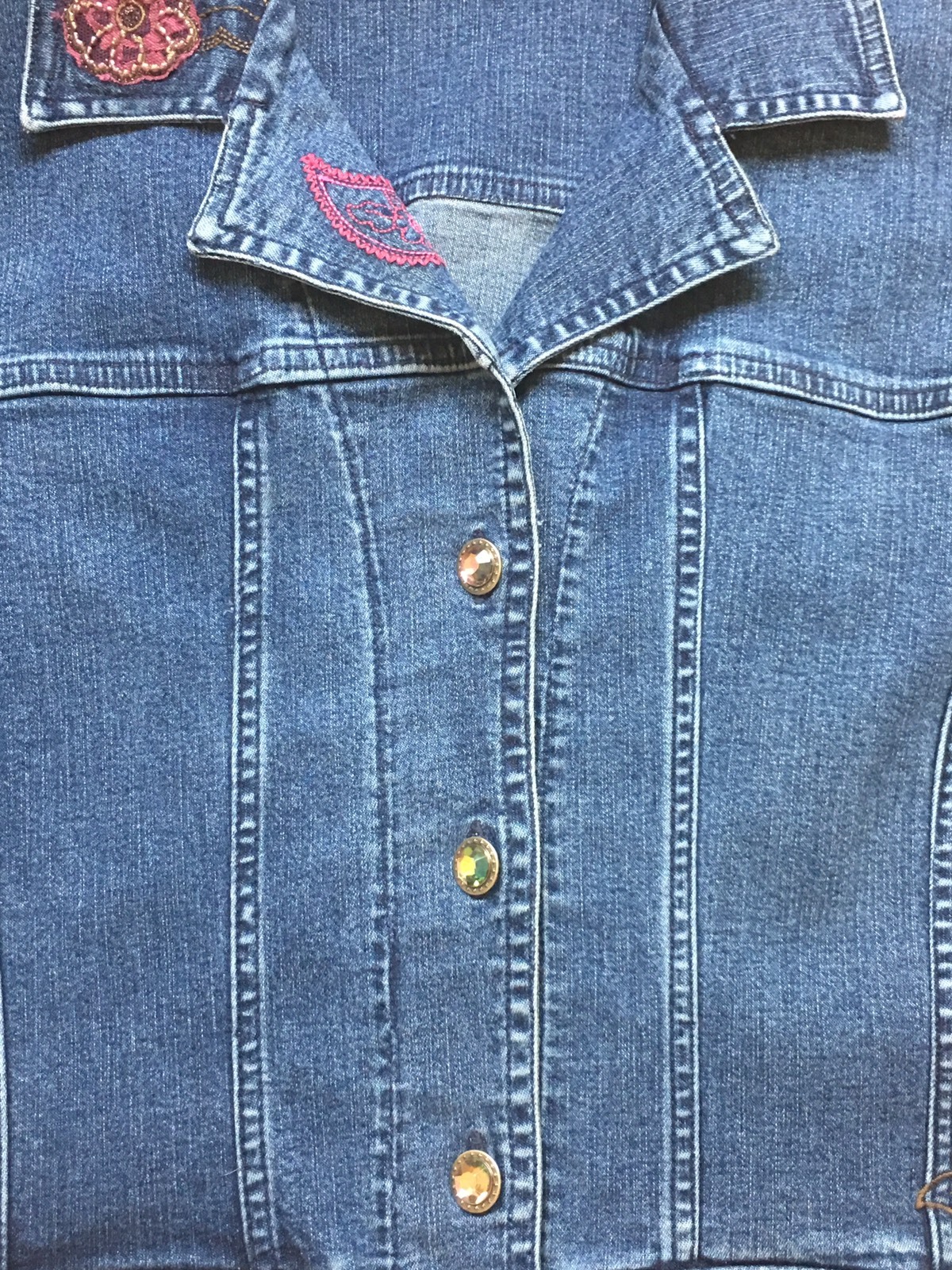 Christopher Banks Jean Jacket Sz Medium 