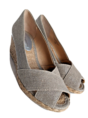 Espadrille wedge pump sales