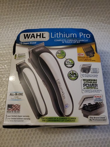 WAHL All-In-One HAIR BEAR Heavy Duty LITHIUM Touch-Up Precision Trimmer Clipper