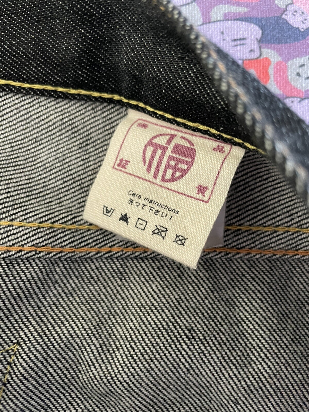 Джинсы Evisu 2008 Japanese Black Denim 