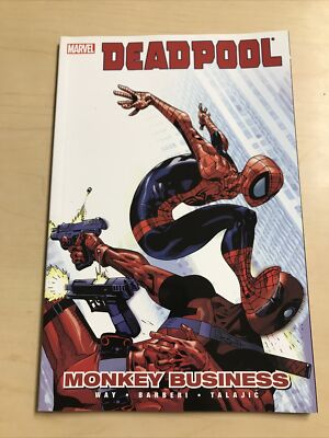 DEADPOOL-MONKEY BUSINESS (-9.8) VOL. 4-Marvel Comics/Spider-Man