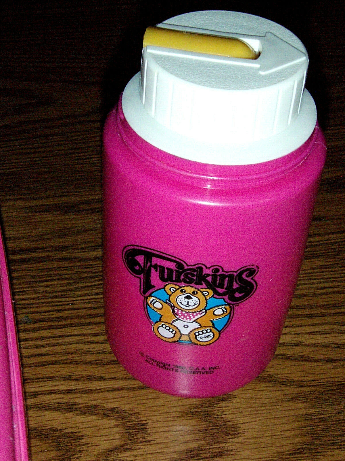 Vintage Furskins Lunchbox, 1986, with Thermos