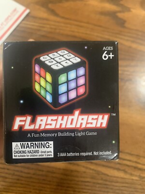 Flashdash Flashing Cube Electronic Memory & Brain Game - STEM Toy Gift for Kids
