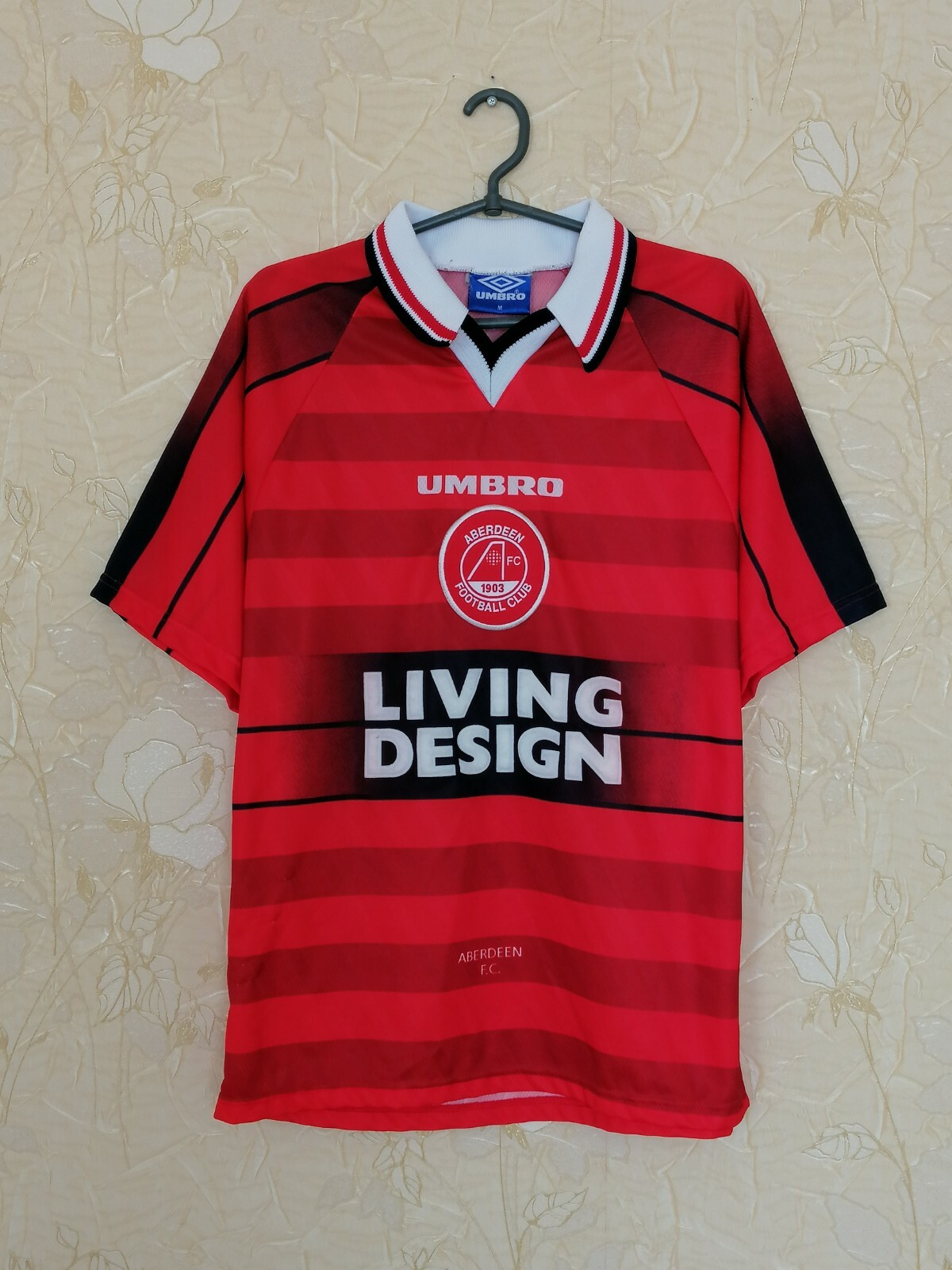 Aberdeen Scotland 1996 - 1997 home football shirt jersey