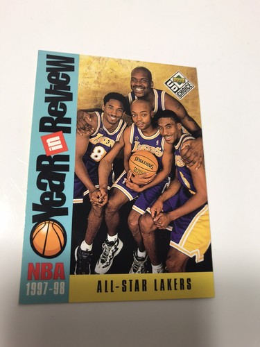 97-98 Year In Review Kobe Bryant All-Star Lakers # 197 UD