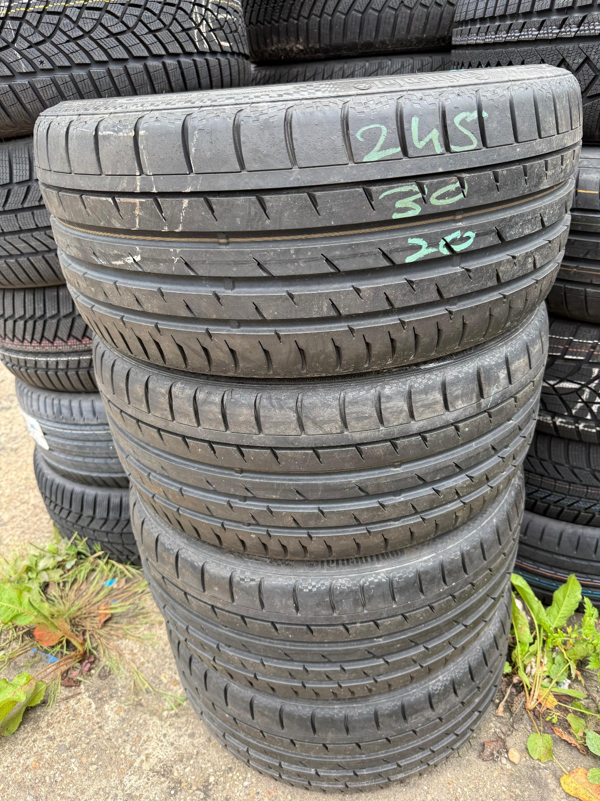 New 245 30 20 Continental, CSC 3, ZR, x1 Tyre (F1_tyres) FO YD128