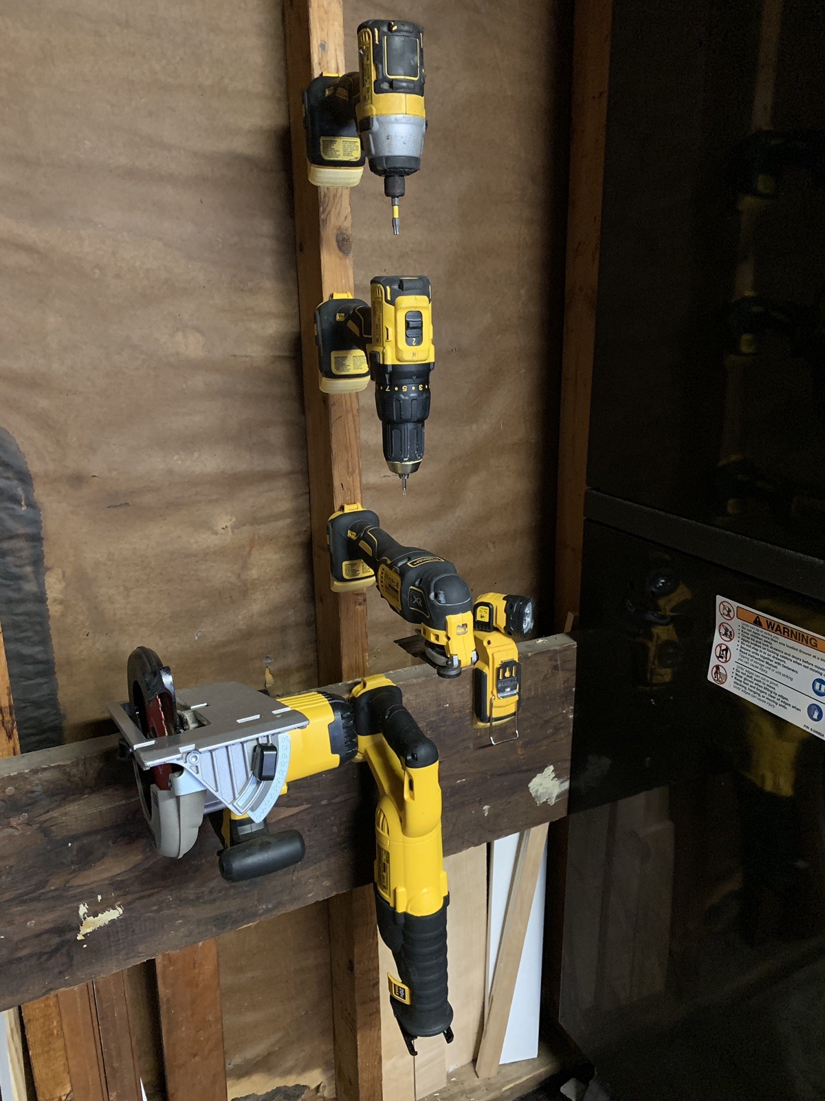 DeWALT Tool docke Mounting Bracket for 20v LithiumIon Drill, Saw