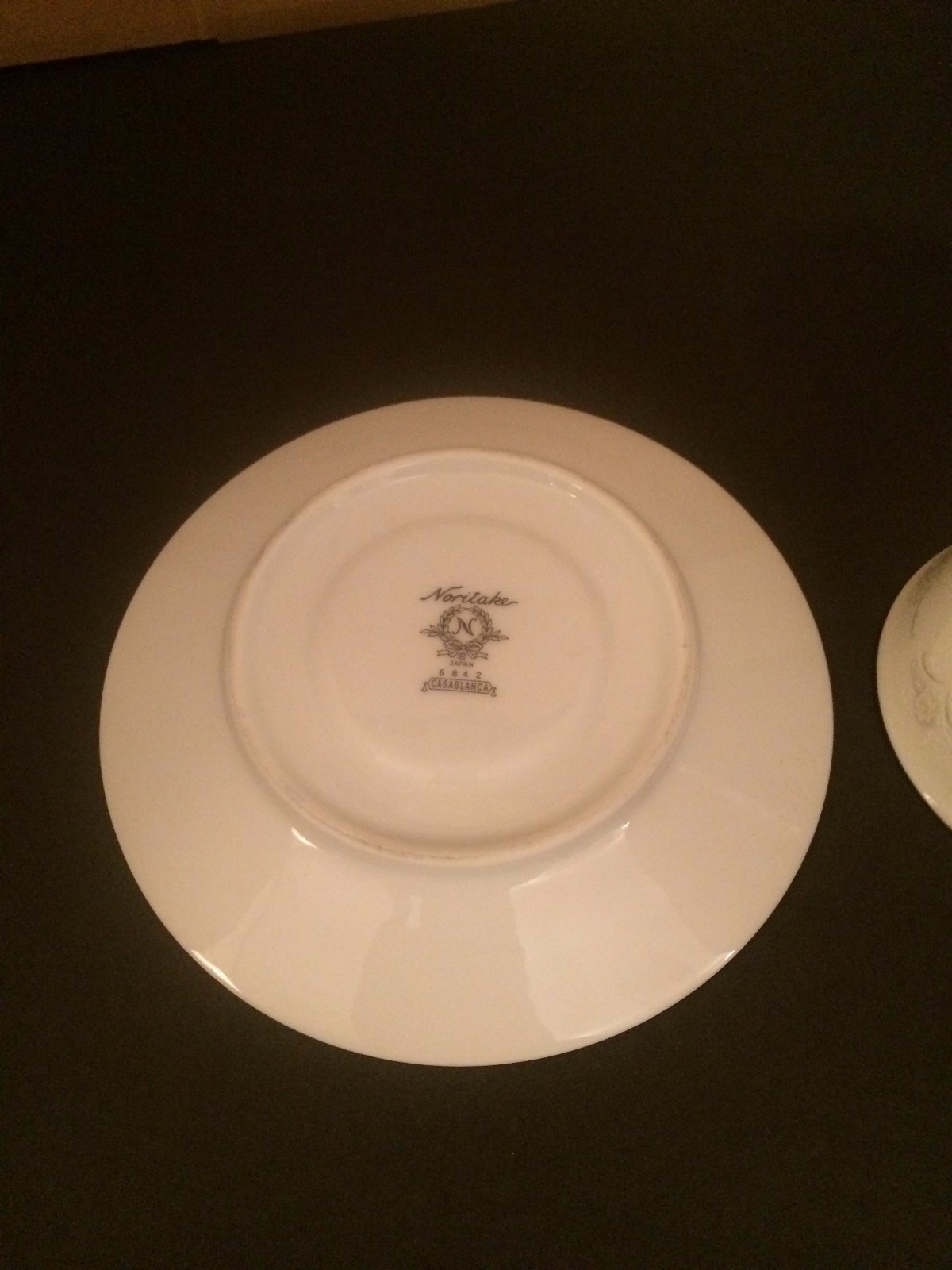 Noritake CASABLANCA Saucer China Pattern #6842