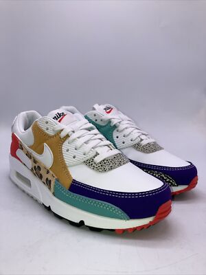 Nike Air Max 90 SE Shoes DH5075-100 Multi Color Women’s Size 7.5-10